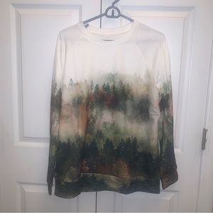 New without tags Womens fall inspired watercolor top